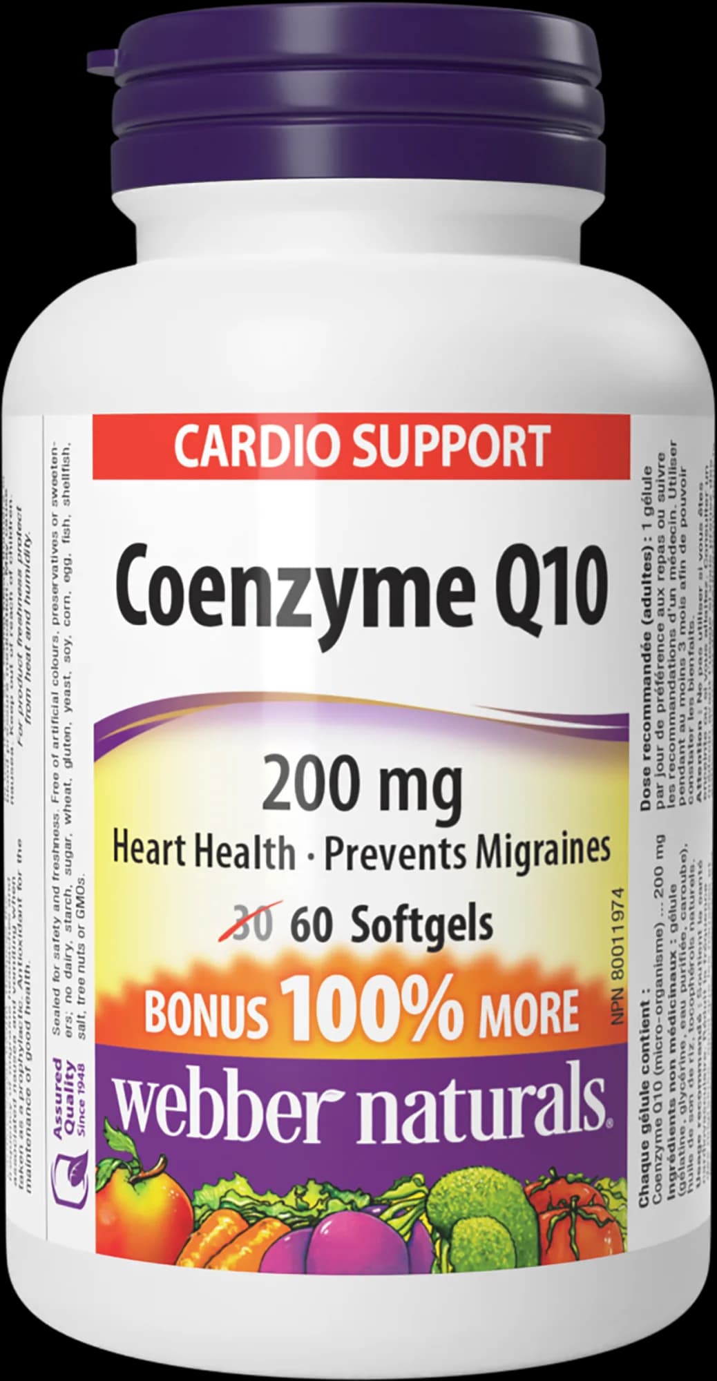 Koenzým Q10 200mg BONUS – obrázok 2