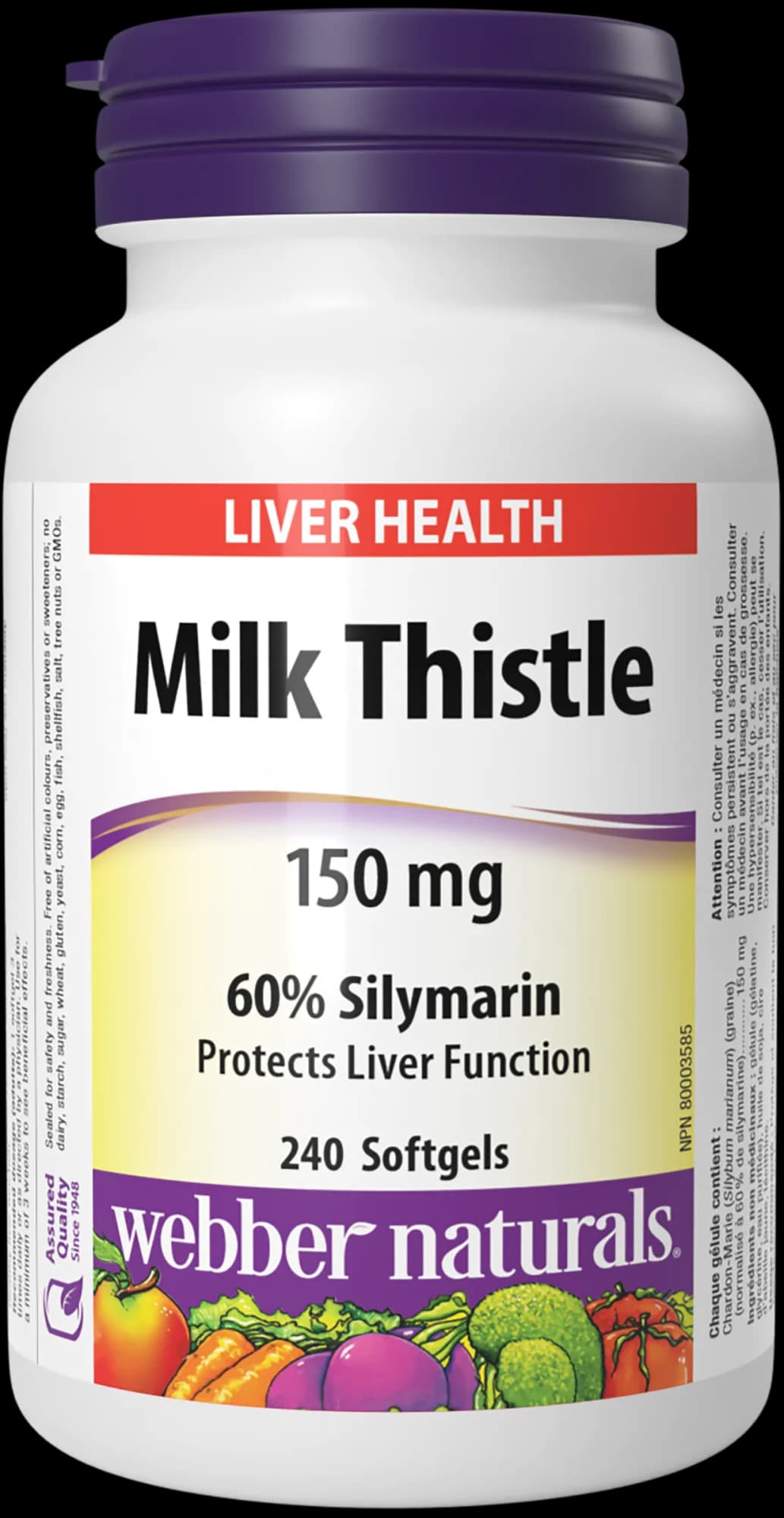 Milk Thistle 150mg – obrázok 2