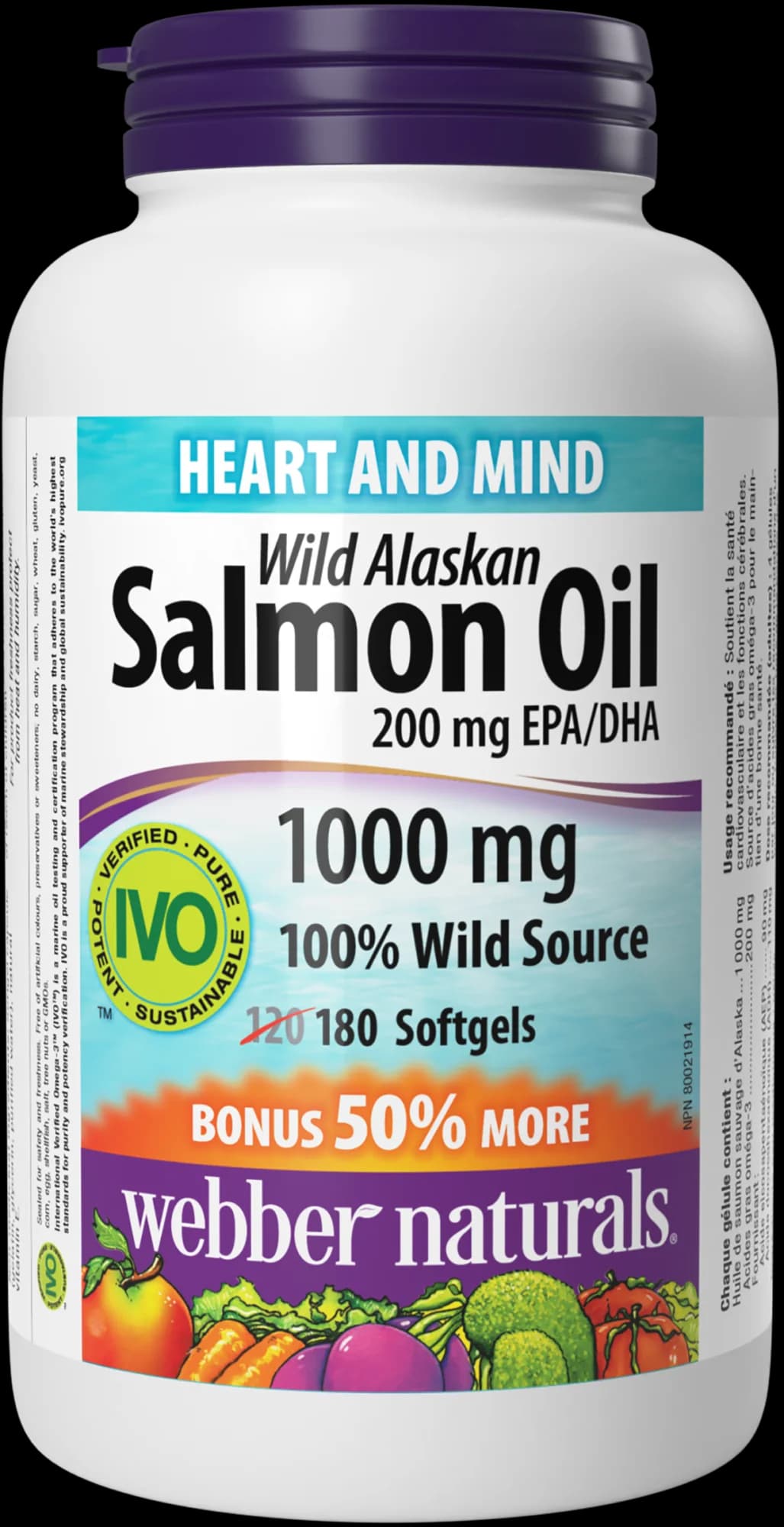 Omega-3 Lososový olej 1000mg – obrázok 2