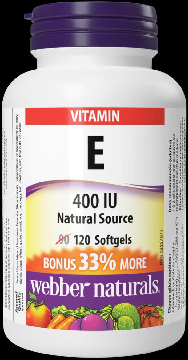 Vitamín E 400 IU Bonus – obrázok 2