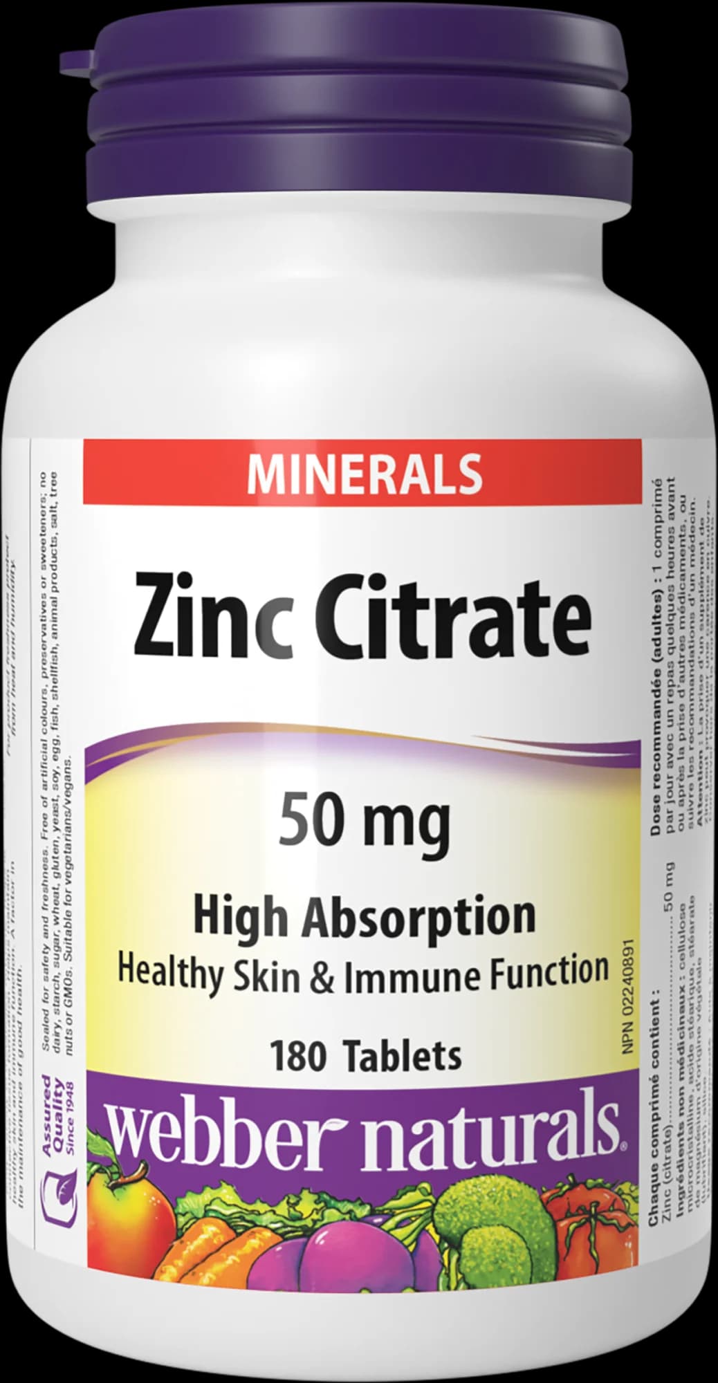 Zinok 50 mg Citrát – obrázok 2