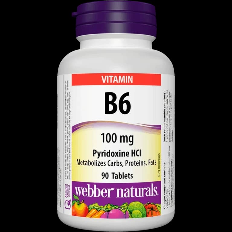 Vitamín B6 (pyridoxín) 100mg – obrázok 2