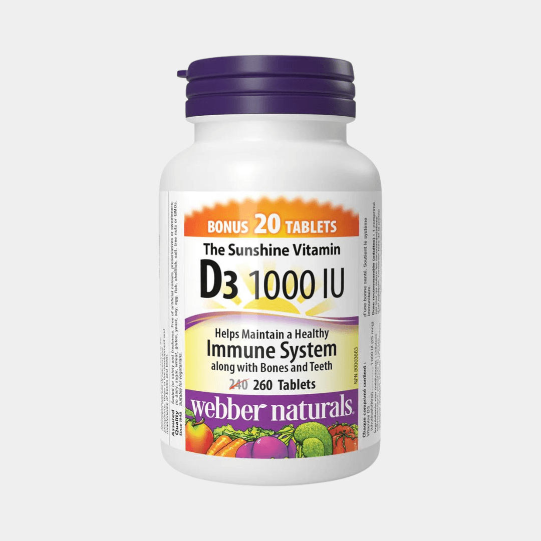 Vitamín D3 1000 IU MEGA BONUS - 260ks