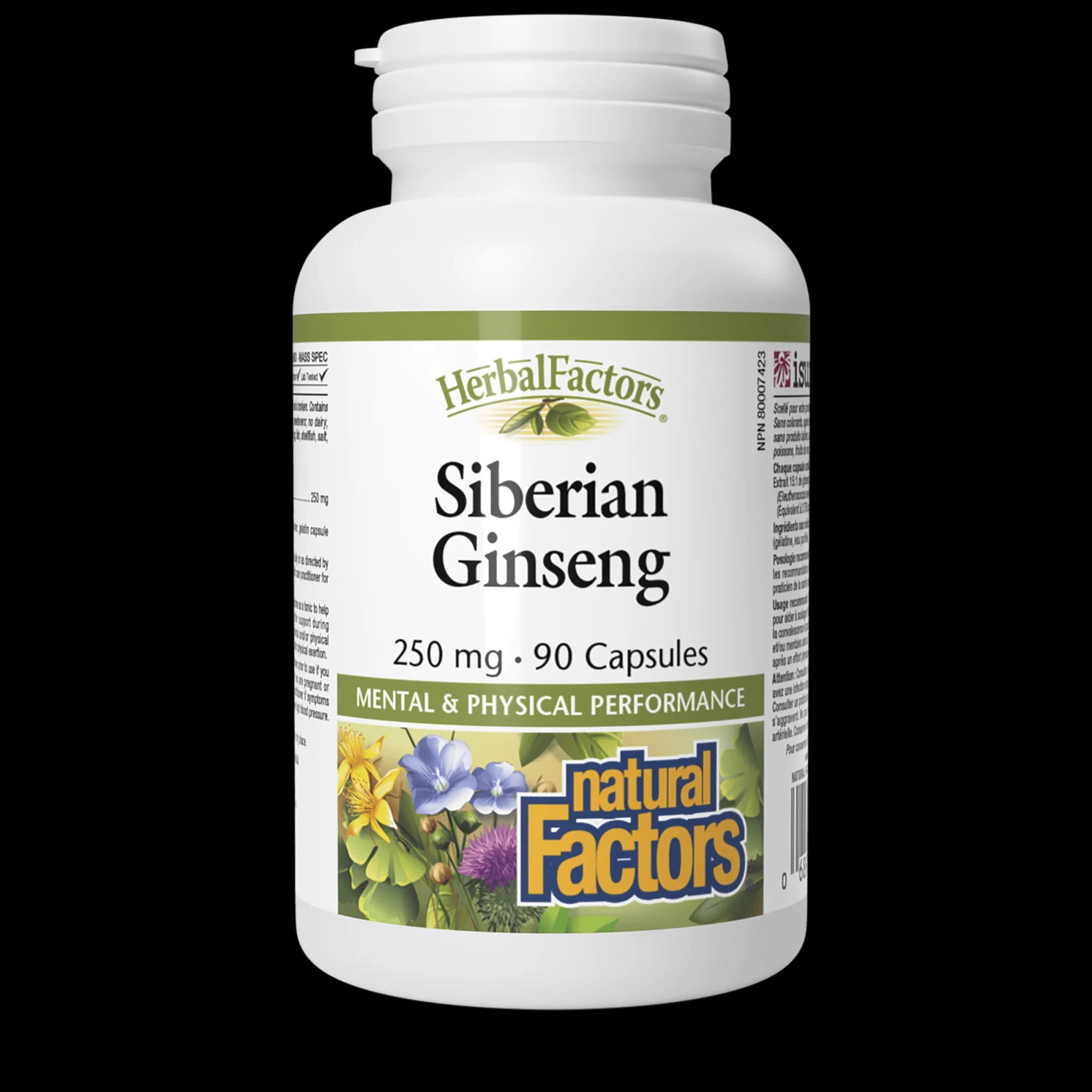 Ženšen sibírsky 250 mg - Natural Factors – obrázok 2